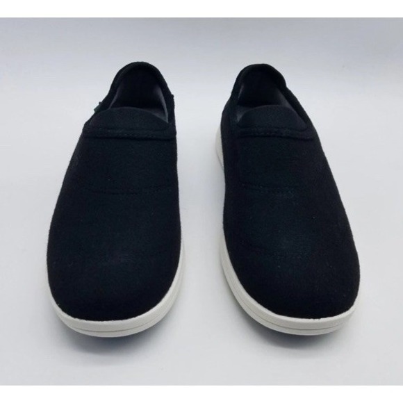 Vessi Sunday Mens 10 Granite Black Waterproof Slipper Dyma-Wool Slip-On Shoe main image 7